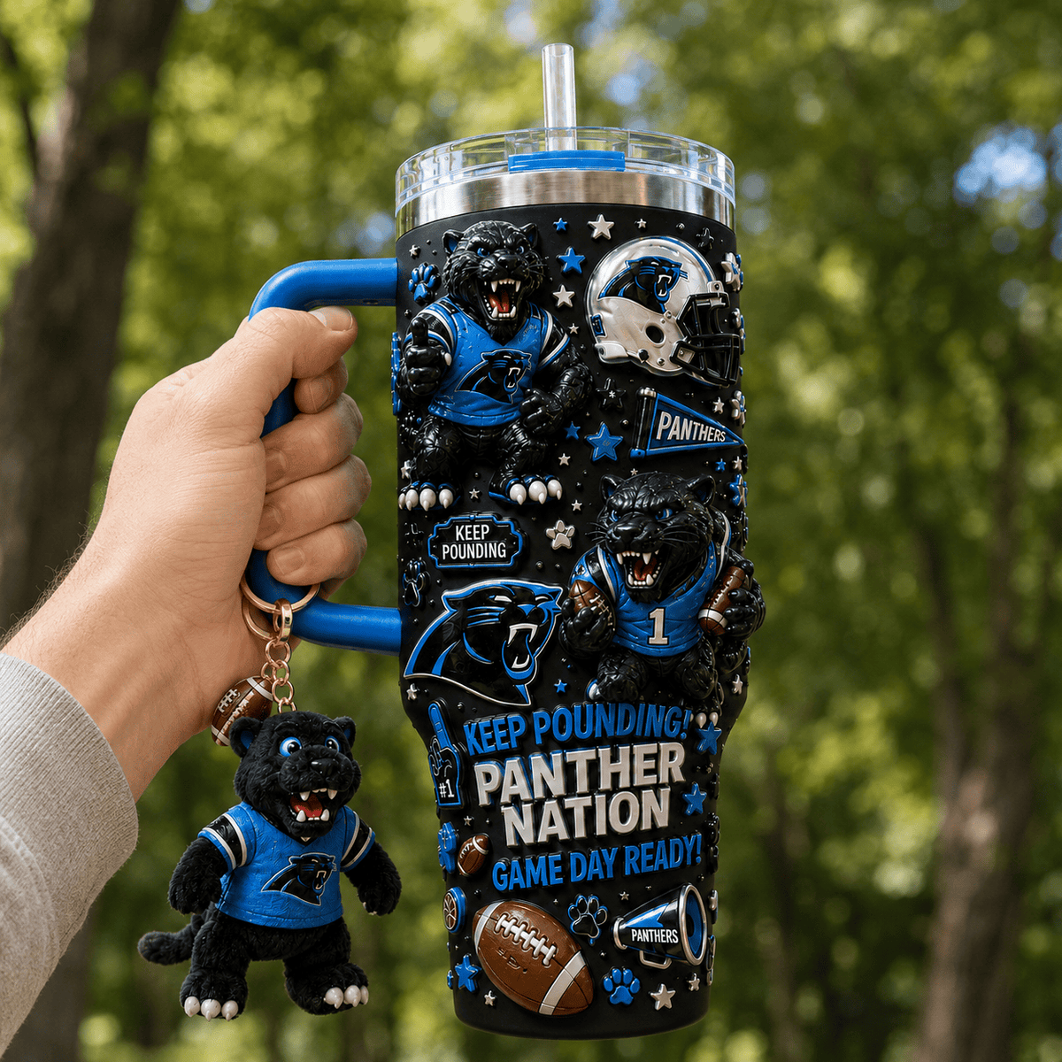 CRPT 40oz Tumbler With Handle DNBN
