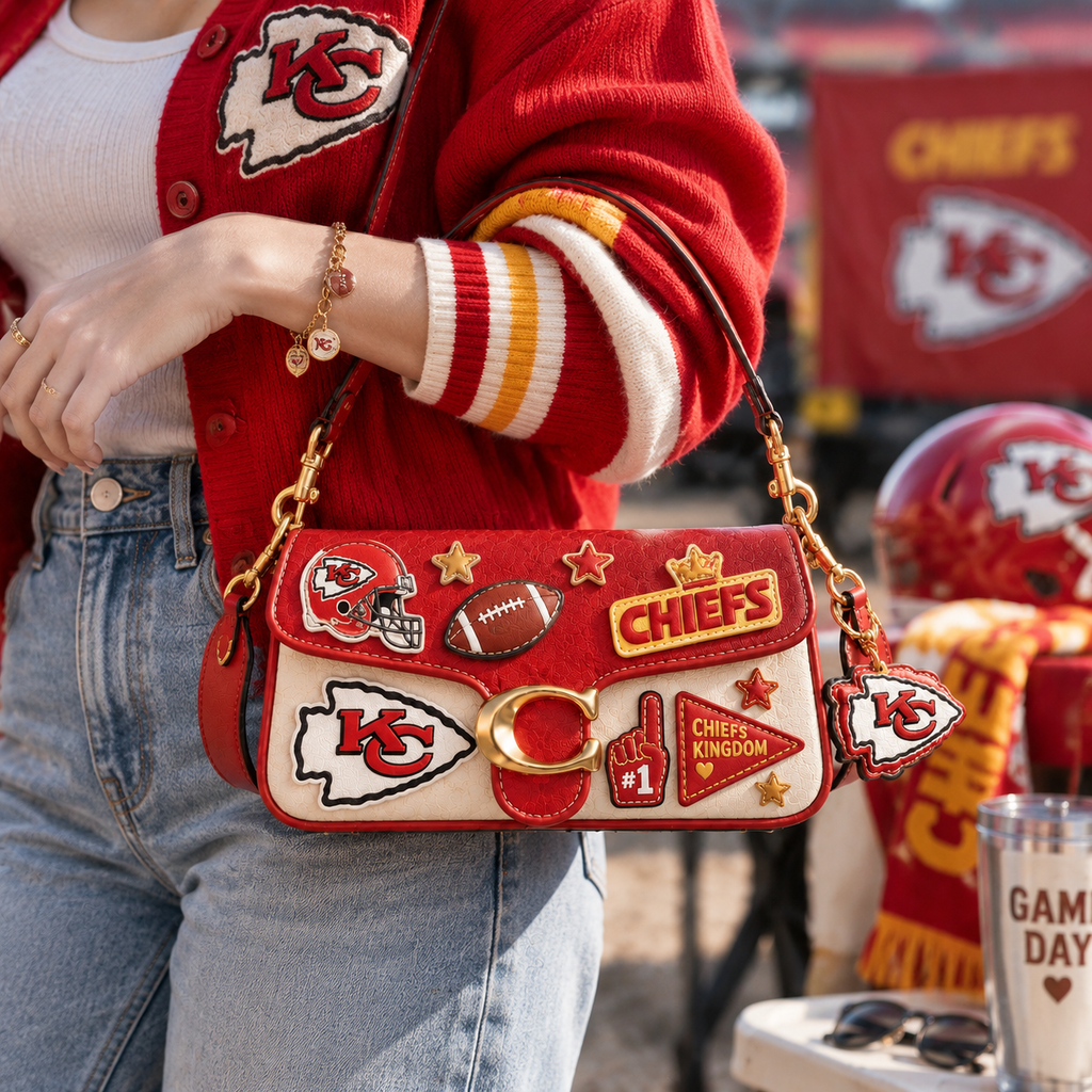 Premium KCC Coach Shoulder Cross With Charm NPL
