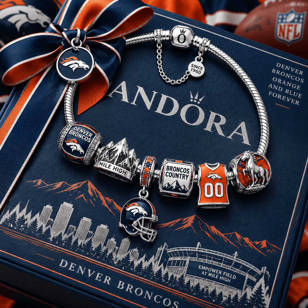 DVBC Silver Charm Bracelet Set PTT