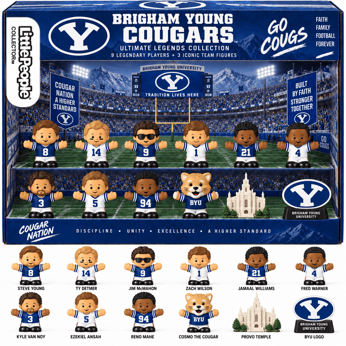 BYU Little People Collector Set TTNL